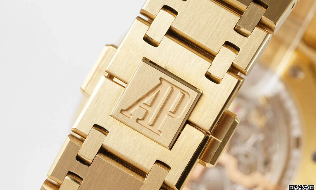 Audemars Piguet Royal Oak 15202BA.OO.1240BA.02 KZ Factory 1:1 Best Edition Replica Watch Gold Case